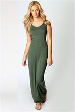 Load image into Gallery viewer, High Stretch Tank Robe Spring Summer Thin Long Dress Vestidos 2018 Elegant Women Sexy Dress O-neck Sleeveless Slim Maxi Dress