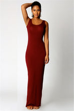 Load image into Gallery viewer, High Stretch Tank Robe Spring Summer Thin Long Dress Vestidos 2018 Elegant Women Sexy Dress O-neck Sleeveless Slim Maxi Dress